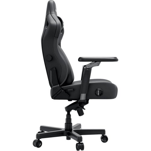 Купить Игровое кресло Anda Seat Kaiser 4 V2 XL (AD12YDDC-XLL-20-B-PV/C-03) Black - цена в Харькове, Киеве, Днепре, Одессе
в интернет-магазине Telemart фото