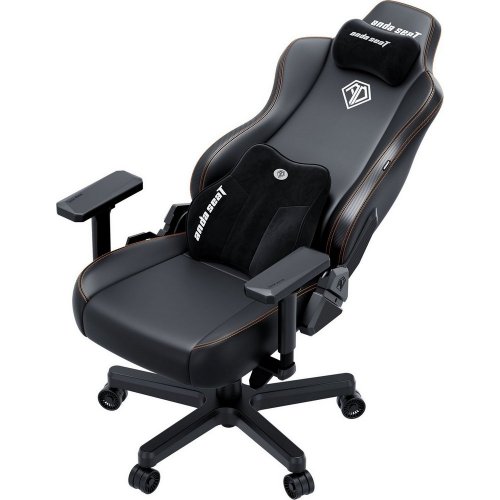 Купити Ігрове крісло Anda Seat Kaiser 3E XL (AD23YC-XL-08-B-PV/C-B01) Black - ціна в Києві, Львові, Вінниці, Хмельницькому, Франківську, Україні | інтернет-магазин TELEMART.UA фото