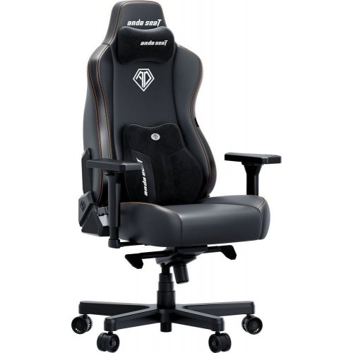 Игровое кресло Anda Seat Kaiser 3E XL (AD23YC-XL-08-B-PV/C-B01) Black купить в Украине: Киев, Днепр, Харьков, Одесса  | Низкая цена, отзывы, характеристики от TELEMART фото