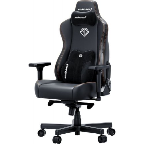 Игровое кресло Anda Seat Kaiser 3E XL (AD23YC-XL-08-B-PV/C-B01) Black купить в Украине: Киев, Днепр, Харьков, Одесса  | Низкая цена, отзывы, характеристики от TELEMART фото