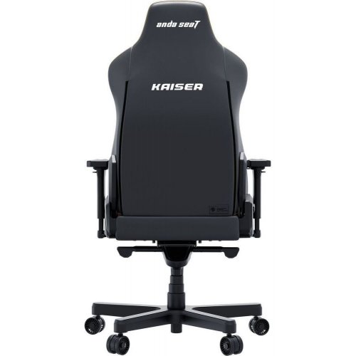 Игровое кресло Anda Seat Kaiser 3E XL (AD23YC-XL-08-B-PV/C-B01) Black купить в Украине: Киев, Днепр, Харьков, Одесса  | Низкая цена, отзывы, характеристики от TELEMART фото