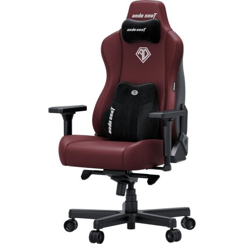 Игровое кресло Anda Seat Kaiser 3E XL (AD23YC-XL-09-A-PV/C-A01) Maroon купить в Украине: Киев, Днепр, Харьков, Одесса  | Низкая цена, отзывы, характеристики от TELEMART фото