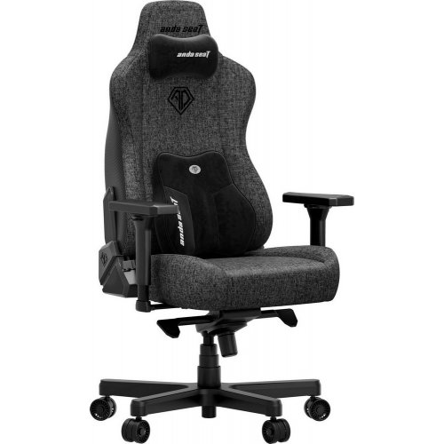 Купити Ігрове крісло Anda Seat Kaiser 3E XL Fabric (AD23YC-XL-09-GB-CF-G01) Dark Gray - ціна в Києві, Львові, Вінниці, Хмельницькому, Франківську, Україні | інтернет-магазин TELEMART.UA фото