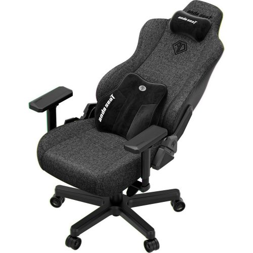 Купити Ігрове крісло Anda Seat Kaiser 3E XL Fabric (AD23YC-XL-09-GB-CF-G01) Dark Gray - ціна в Києві, Львові, Вінниці, Хмельницькому, Франківську, Україні | інтернет-магазин TELEMART.UA фото