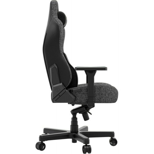 Ігрове крісло Anda Seat Kaiser 3E XL Fabric (AD23YC-XL-09-GB-CF-G01) Dark Gray купити в Україні: Київ, Львів, Хмельницький, Тернопіль | Низька ціна, відгуки, характеристики від TELEMART фото