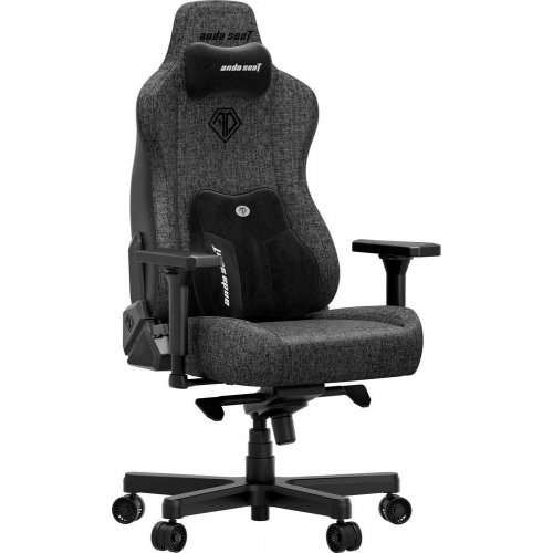 Ігрове крісло Anda Seat Kaiser 3E XL Fabric (AD23YC-XL-09-GB-CF-G01) Dark Gray купити в Україні: Київ, Львів, Хмельницький, Тернопіль, Івано-Франківськ | Низька ціна, відгуки, характеристики від TELEMART фото