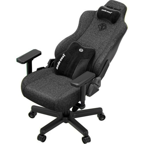 Ігрове крісло Anda Seat Kaiser 3E XL Fabric (AD23YC-XL-09-GB-CF-G01) Dark Gray купити в Україні: Київ, Львів, Хмельницький, Тернопіль, Івано-Франківськ | Низька ціна, відгуки, характеристики від TELEMART фото