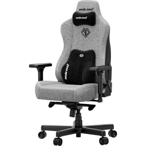 Ігрове крісло Anda Seat Kaiser 3E XL Fabric (AD23YC-XL-09-G-CF-G01) Gray купити в Україні: Київ, Львів, Хмельницький, Тернопіль, Івано-Франківськ | Низька ціна, відгуки, характеристики від TELEMART фото