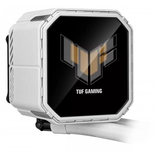 Готова СВО Asus TUF Gaming LC III 360 ARGB LCD (90RC01A2-B0EAY0) White купити з перевіркою сумісності: огляд, характеристики, ціна у Києві, Львові, Вінниці, Хмельницькому, Івано-Франківську, Україні | інтернет-магазин TELEMART.UA фото