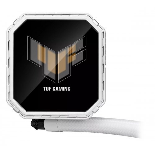 Готова СВО Asus TUF Gaming LC III 360 ARGB LCD (90RC01A2-B0EAY0) White купити з перевіркою сумісності: огляд, характеристики, ціна у Києві, Львові, Вінниці, Хмельницькому, Івано-Франківську, Україні | інтернет-магазин TELEMART.UA фото