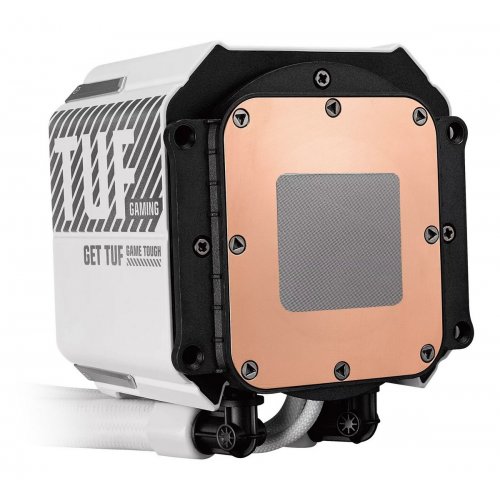 Готова СВО Asus TUF Gaming LC III 360 ARGB LCD (90RC01A2-B0EAY0) White купити з перевіркою сумісності: огляд, характеристики, ціна у Києві, Львові, Вінниці, Хмельницькому, Івано-Франківську, Україні | інтернет-магазин TELEMART.UA фото