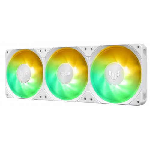 Готова СВО Asus TUF Gaming LC III 360 ARGB LCD (90RC01A2-B0EAY0) White купити з перевіркою сумісності: огляд, характеристики, ціна у Києві, Львові, Вінниці, Хмельницькому, Івано-Франківську, Україні | інтернет-магазин TELEMART.UA фото