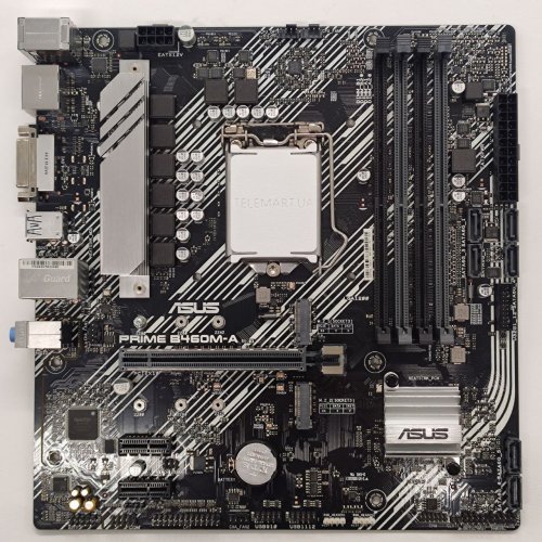 Купить Материнская плата Asus PRIME B460M-A (s1200, Intel B460) (Восстановлено продавцом, 801817) с проверкой совместимости: обзор, характеристики, цена в Киеве, Днепре, Одессе, Харькове, Украине | интернет-магазин TELEMART.UA фото