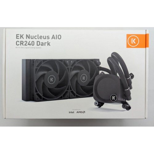 Купить Готовая сво EKWB EK-Nucleus AIO CR240 Dark (3831109900185) (Восстановлено продавцом, 801822) с проверкой совместимости: обзор, характеристики, цена в Киеве, Днепре, Одессе, Харькове, Украине | интернет-магазин TELEMART.UA фото