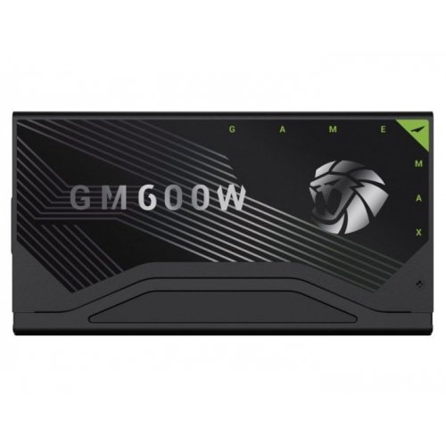 Купить Блок питания GAMEMAX GM 600B 600W (GM 600B) Black с проверкой совместимости: обзор, характеристики, цена в Киеве, Днепре, Одессе, Харькове, Украине | интернет-магазин TELEMART.UA фото