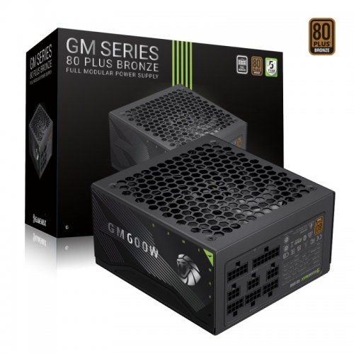 Купить Блок питания GAMEMAX GM 600B 600W (GM 600B) Black с проверкой совместимости: обзор, характеристики, цена в Киеве, Днепре, Одессе, Харькове, Украине | интернет-магазин TELEMART.UA фото