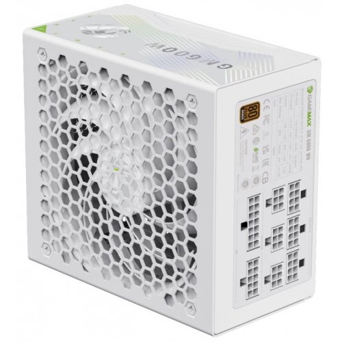 Купить Блок питания GAMEMAX GM 600B 600W (GM 600B WH) White с проверкой совместимости: обзор, характеристики, цена в Киеве, Днепре, Одессе, Харькове, Украине | интернет-магазин TELEMART.UA фото