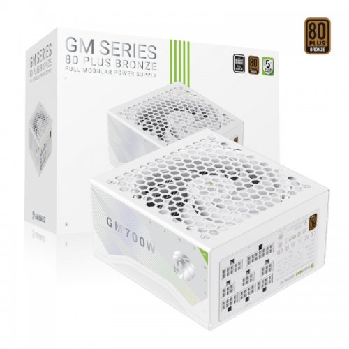 Купить Блок питания GAMEMAX GM 700B 700W (GM 700B WH) White с проверкой совместимости: обзор, характеристики, цена в Киеве, Днепре, Одессе, Харькове, Украине | интернет-магазин TELEMART.UA фото