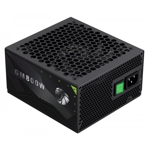 Купить Блок питания GAMEMAX GM 800B 800W (GM 800B) Black с проверкой совместимости: обзор, характеристики, цена в Киеве, Днепре, Одессе, Харькове, Украине | интернет-магазин TELEMART.UA фото