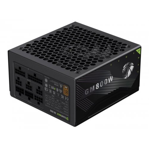 Купить Блок питания GAMEMAX GM 800B 800W (GM 800B) Black с проверкой совместимости: обзор, характеристики, цена в Киеве, Днепре, Одессе, Харькове, Украине | интернет-магазин TELEMART.UA фото