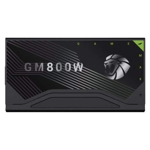 Купить Блок питания GAMEMAX GM 800B 800W (GM 800B) Black с проверкой совместимости: обзор, характеристики, цена в Киеве, Днепре, Одессе, Харькове, Украине | интернет-магазин TELEMART.UA фото