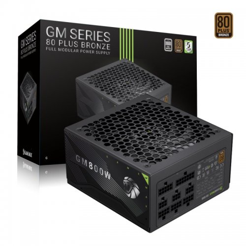Купить Блок питания GAMEMAX GM 800B 800W (GM 800B) Black с проверкой совместимости: обзор, характеристики, цена в Киеве, Днепре, Одессе, Харькове, Украине | интернет-магазин TELEMART.UA фото