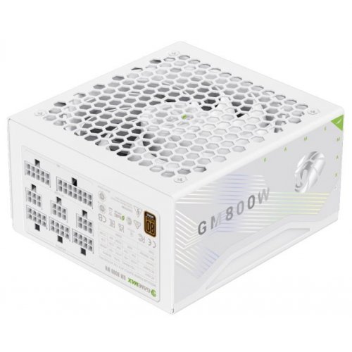 Купить Блок питания GAMEMAX GM 800B 800W (GM 800B WH) White с проверкой совместимости: обзор, характеристики, цена в Киеве, Днепре, Одессе, Харькове, Украине | интернет-магазин TELEMART.UA фото