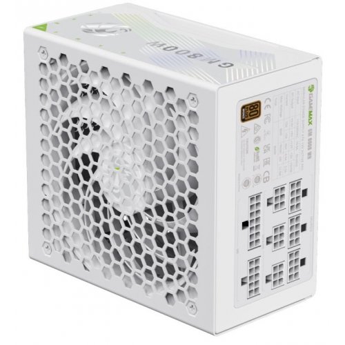 Купить Блок питания GAMEMAX GM 800B 800W (GM 800B WH) White с проверкой совместимости: обзор, характеристики, цена в Киеве, Днепре, Одессе, Харькове, Украине | интернет-магазин TELEMART.UA фото
