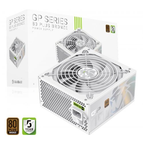 Купить Блок питания GAMEMAX GP 750B 750W (GP 750B WH) White с проверкой совместимости: обзор, характеристики, цена в Киеве, Днепре, Одессе, Харькове, Украине | интернет-магазин TELEMART.UA фото
