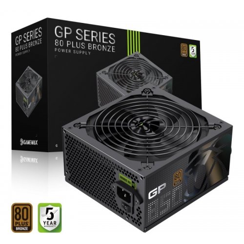 Купить Блок питания GAMEMAX GP 850B 850W (GP 850B) Black с проверкой совместимости: обзор, характеристики, цена в Киеве, Днепре, Одессе, Харькове, Украине | интернет-магазин TELEMART.UA фото