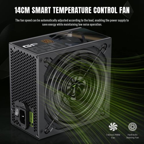 Купить Блок питания GAMEMAX GP 850B 850W (GP 850B) Black с проверкой совместимости: обзор, характеристики, цена в Киеве, Днепре, Одессе, Харькове, Украине | интернет-магазин TELEMART.UA фото