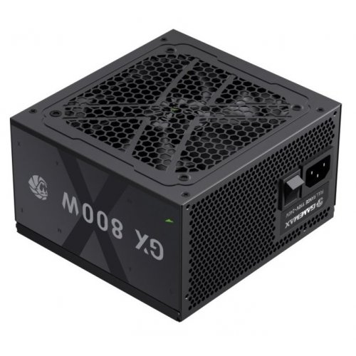 Купить Блок питания GAMEMAX GX 800G 800W (GX 800G) Black с проверкой совместимости: обзор, характеристики, цена в Киеве, Днепре, Одессе, Харькове, Украине | интернет-магазин TELEMART.UA фото