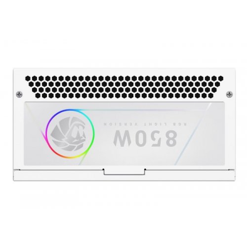 Блок питания GAMEMAX RGB 850G 850W (RGB 850G WH) White купить в Украине: Киев, Днепр, Харьков, Одесса  | Проверка совместимости, низкая цена, отзывы, характеристики от TELEMART фото