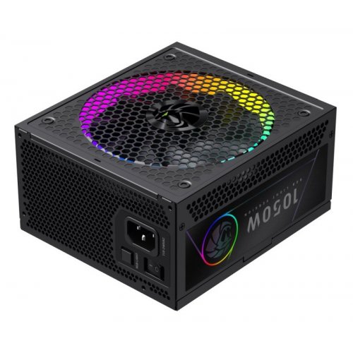 Блок живлення GAMEMAX RGB PRO 1050G 1050W (RGB PRO 1050G) Black купити з перевіркою сумісності: огляд, характеристики, ціна у Києві, Львові, Вінниці, Хмельницькому, Івано-Франківську, Україні | інтернет-магазин TELEMART.UA фото