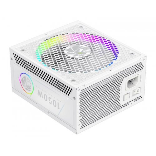 Блок живлення GAMEMAX RGB PRO 1050G 1050W (RGB PRO 1050G WH) White купити з перевіркою сумісності: огляд, характеристики, ціна у Києві, Львові, Вінниці, Хмельницькому, Івано-Франківську, Україні | інтернет-магазин TELEMART.UA фото