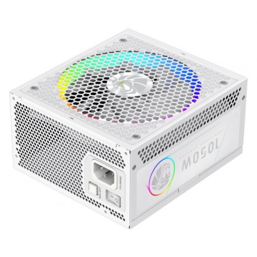 Блок живлення GAMEMAX RGB PRO 1050G 1050W (RGB PRO 1050G WH) White купити з перевіркою сумісності: огляд, характеристики, ціна у Києві, Львові, Вінниці, Хмельницькому, Івано-Франківську, Україні | інтернет-магазин TELEMART.UA фото