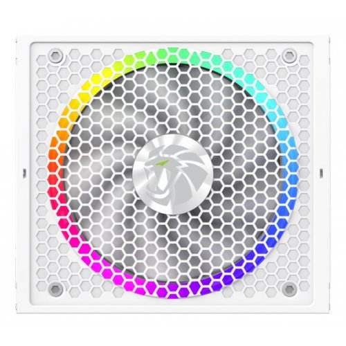 Блок живлення GAMEMAX RGB PRO 1050G 1050W (RGB PRO 1050G WH) White купити з перевіркою сумісності: огляд, характеристики, ціна у Києві, Львові, Вінниці, Хмельницькому, Івано-Франківську, Україні | інтернет-магазин TELEMART.UA фото