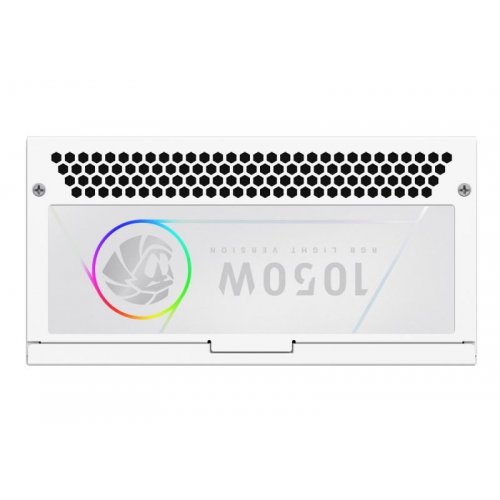 Блок живлення GAMEMAX RGB PRO 1050G 1050W (RGB PRO 1050G WH) White купити з перевіркою сумісності: огляд, характеристики, ціна у Києві, Львові, Вінниці, Хмельницькому, Івано-Франківську, Україні | інтернет-магазин TELEMART.UA фото