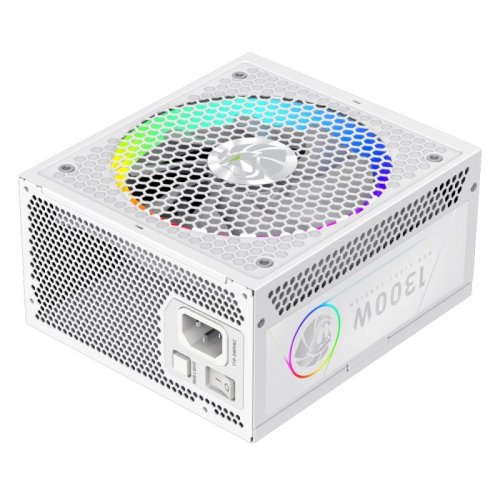 Блок живлення GAMEMAX RGB PRO 1300P 1300W (RGB PRO 1300P WH) White купити в Україні: Київ, Львів, Хмельницький, Тернопіль | Перевірка сумісності, низька ціна, відгуки, характеристики від TELEMART фото