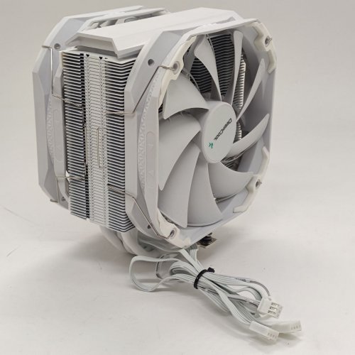 Кулер Deepcool AS500 PLUS (R-AS500-WHNLMP-G) White (Відновлено продавцем, 801870) купити з перевіркою сумісності: огляд, характеристики, ціна у Києві, Львові, Вінниці, Хмельницькому, Івано-Франківську, Україні | інтернет-магазин TELEMART.UA фото
