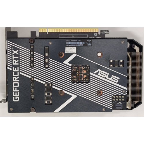 Відеокарта Asus Dual GeForce RTX 3050 OC V2 8192MB (DUAL-RTX3050-O8G-V2) (Відновлено продавцем, 801877) купити з перевіркою сумісності: огляд, характеристики, ціна у Києві, Львові, Вінниці, Хмельницькому, Івано-Франківську, Україні | інтернет-магазин TELEMART.UA фото