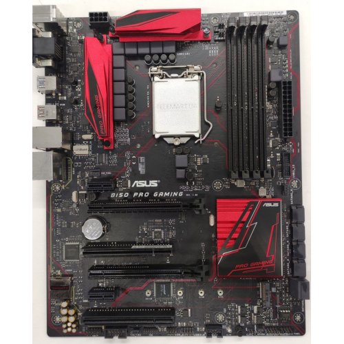 Материнська плата Asus B150 PRO GAMING (s1151, Intel B150) (Відновлено продавцем, 801907) купити з перевіркою сумісності: огляд, характеристики, ціна у Києві, Львові, Вінниці, Хмельницькому, Івано-Франківську, Україні | інтернет-магазин TELEMART.UA фото