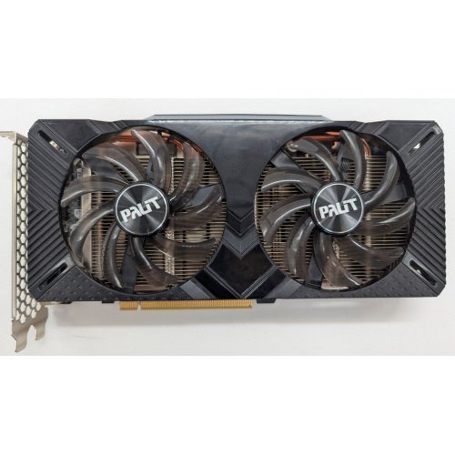Відеокарта Palit GeForce GTX 1660 SUPER GamingPro Dual 6144MB (NE6166S018J9-1160A) (Відновлено продавцем, 801920) купити з перевіркою сумісності: огляд, характеристики, ціна у Києві, Львові, Вінниці, Хмельницькому, Івано-Франківську, Україні | інтернет-магазин TELEMART.UA фото
