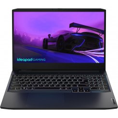 Ноутбук Lenovo IdeaPad Gaming 3 15IHU6 (82K1018YRA) Shadow Black (Восстановлено продавцом, 801929) / 15.6″ (1920x1080, IPS) / Intel Core i5-11320H (3.2–4.5 ГГц), 4 ядра / NVIDIA GeForce GTX 1650 / 16 ГБ (DDR4) / 512 ГБ (SSD) / Без ОС