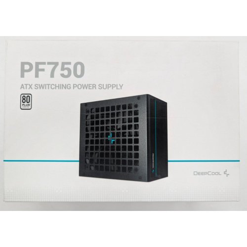 Купить Блок питания Deepcool PF750 750W (R-PF750D-HA0B-EU) (Состояние нового, 801943) с проверкой совместимости: обзор, характеристики, цена в Киеве, Днепре, Одессе, Харькове, Украине | интернет-магазин TELEMART.UA фото