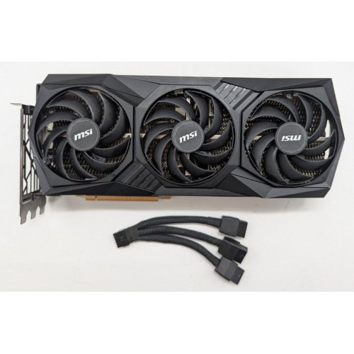 Відеокарта MSI GeForce RTX 3090 Ti BLACK TRIO 24576MB (RTX 3090 Ti BLACK TRIO 24G) (Відновлено продавцем, 802137) купити з перевіркою сумісності: огляд, характеристики, ціна у Києві, Львові, Вінниці, Хмельницькому, Івано-Франківську, Україні | інтернет-магазин TELEMART.UA фото