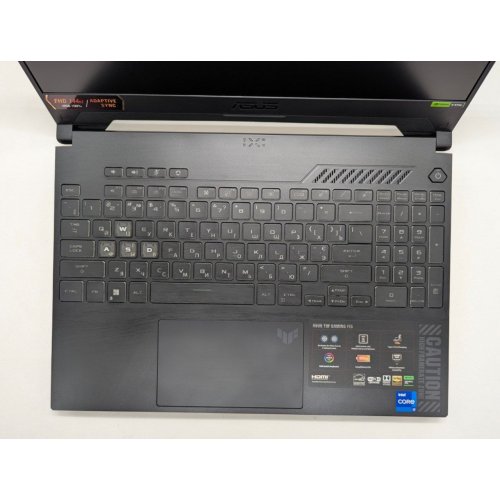 Купить Ноутбук Asus TUF Gaming F15 FX507ZI (90NR0FV7-M00160) Black (Восстановлено продавцом, 802146) - цена в Харькове, Киеве, Днепре, Одессе
в интернет-магазине Telemart фото