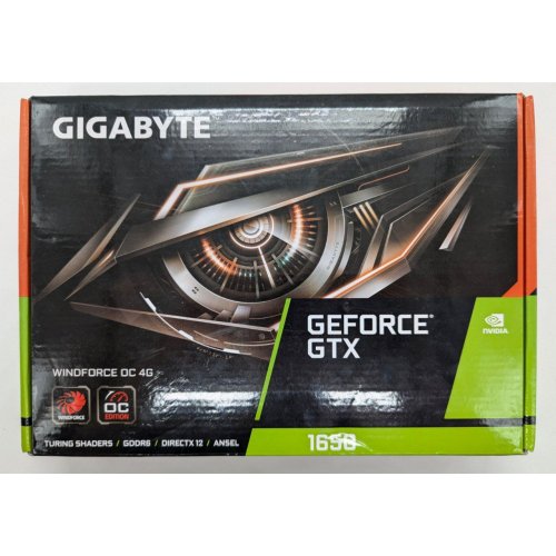 Купить Видеокарта Gigabyte GeForce GTX 1650 D6 4096MB (GV-N1656D6-4GD) (Восстановлено продавцом, 802152) с проверкой совместимости: обзор, характеристики, цена в Киеве, Днепре, Одессе, Харькове, Украине | интернет-магазин TELEMART.UA фото