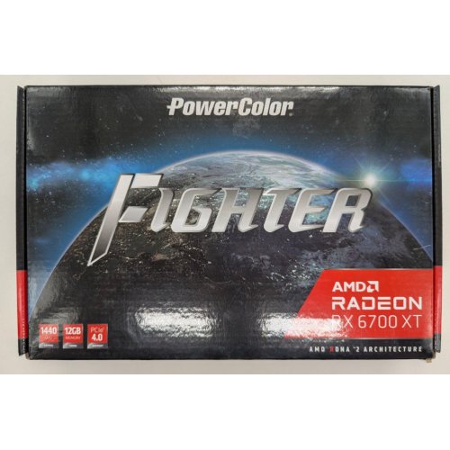 Купить Видеокарта PowerColor Radeon RX 6700 XT Fighter 12288MB (AXRX 6700XT 12GBD6-3DH) (Восстановлено продавцом, 802161) с проверкой совместимости: обзор, характеристики, цена в Киеве, Днепре, Одессе, Харькове, Украине | интернет-магазин TELEMART.UA фото