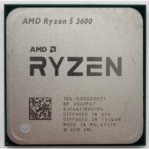 Процесор AMD Ryzen 5 3600 3.6(4.2)GHz 32MB sAM4 Tray (100-000000031) (Відновлено продавцем, 802163) купити з перевіркою сумісності: огляд, характеристики, ціна у Києві, Львові, Вінниці, Хмельницькому, Івано-Франківську, Україні | інтернет-магазин TELEMART.UA фото
